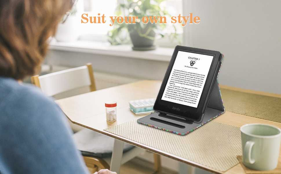 New Kindle 11th generation leather cover accessories 6 inch display protective fold stand 