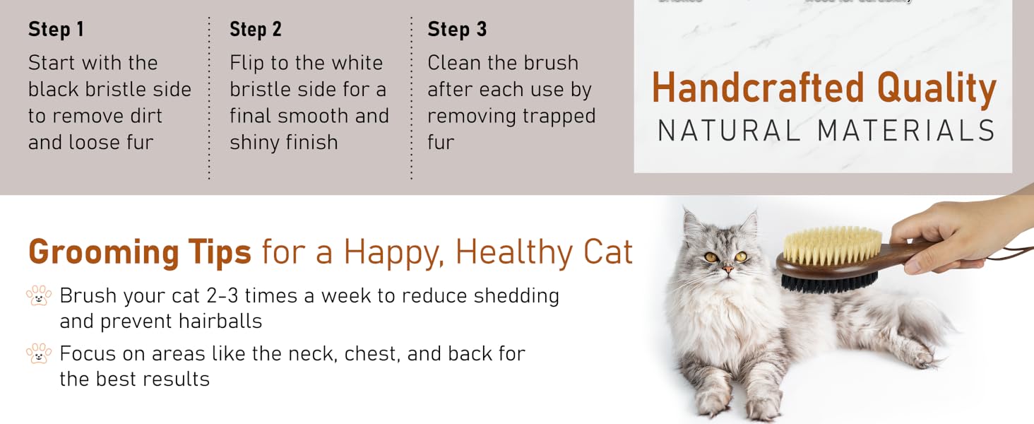 cat grooming brush