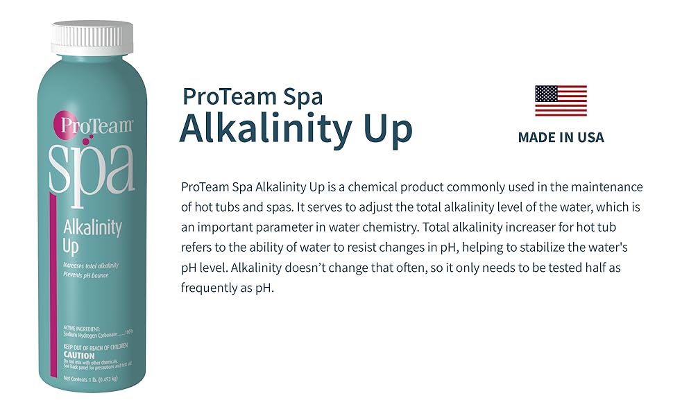 ProTeam Spa Alkalinity Increaser for Hot Tub to Keep
