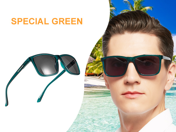 SUNページ Amazon.com: AEZUNI Large Reader Sunglasses Men 3.5 Full Lens
