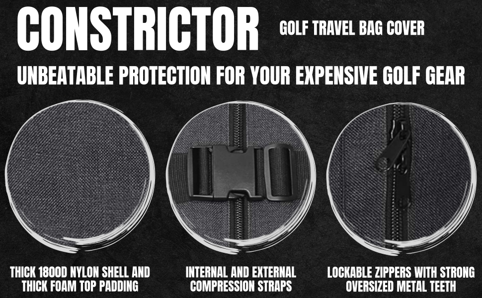 キャディーバッグトラベルカバー CaddyDaddy Constrictor Ⅱ Amazon | CaddyDaddy (キャディーダディー) Golf Constrictor 2