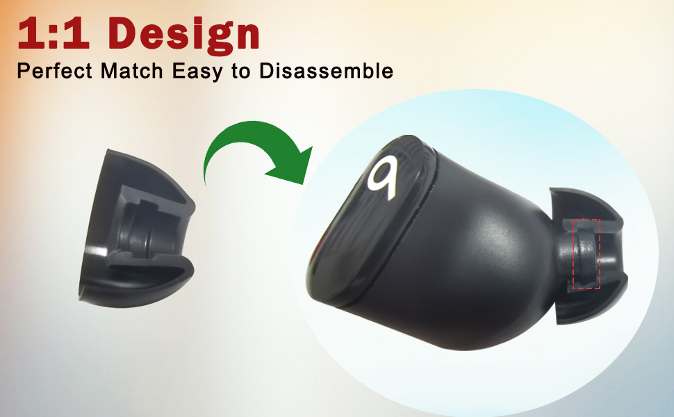 Earbuds Tips for Beats Studio Buds Ear Tips Silicone Beats