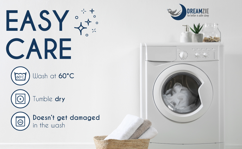 Dreamzie Waterproof King Size Mattress Protector 150 (Made in EU and OEKO TEX) Mattress