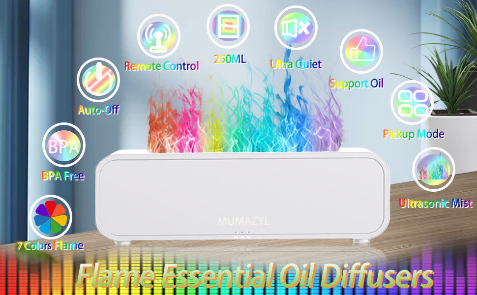 Flame Humidifier Diffuser