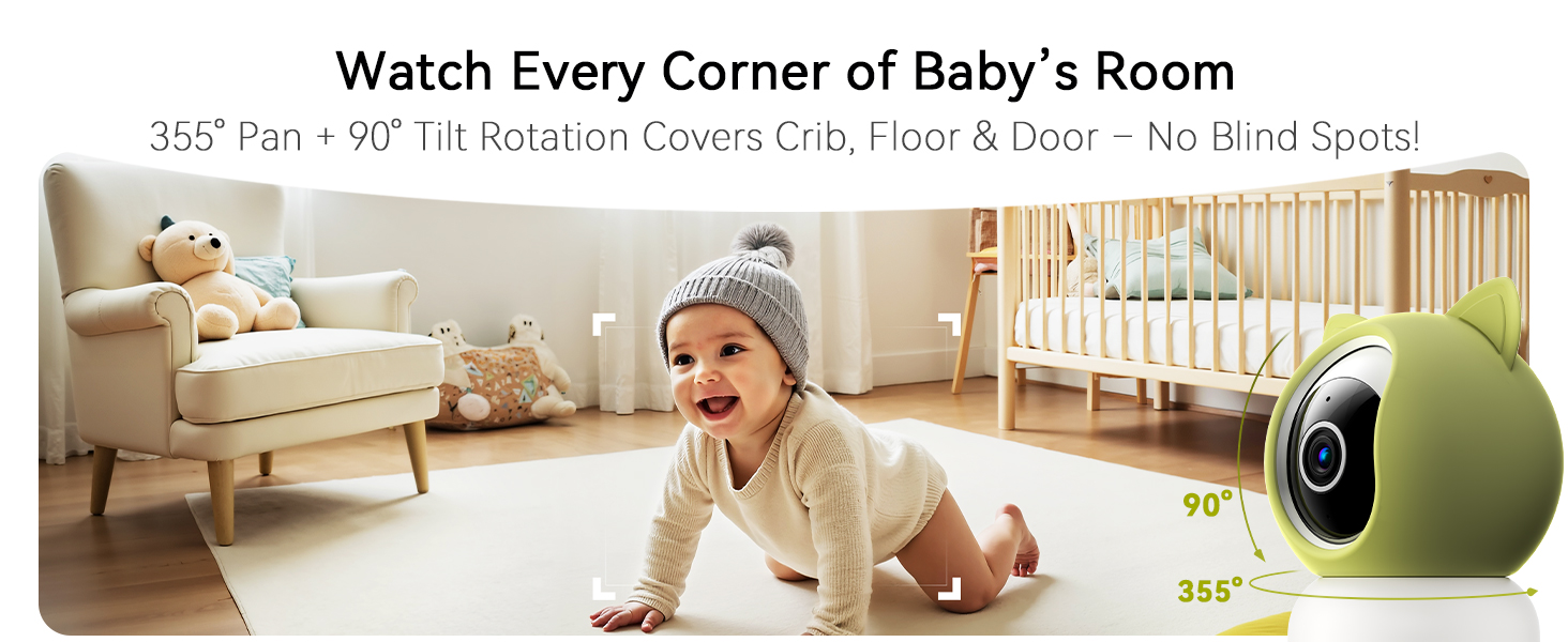 BM400 WiFi baby monitor