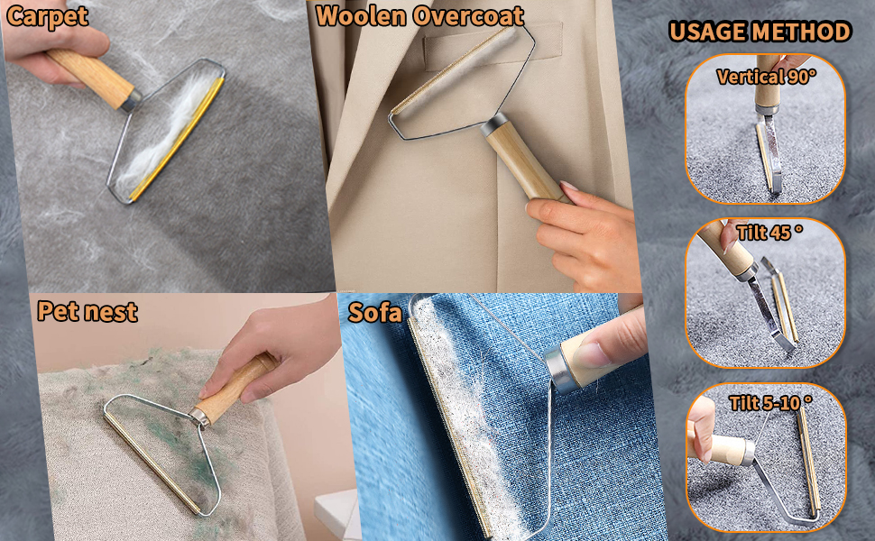 Uproot Lint Cleaner Pro Pet Hair,Portable Lint Remover for Carpet,Lint