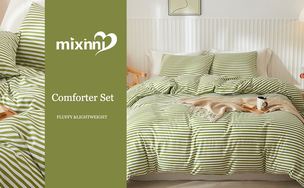 Striped Comforter queen