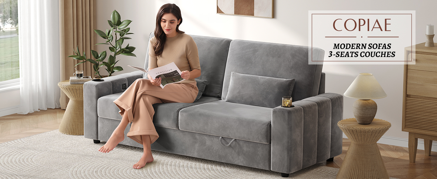 J2871 Modern Living Room Sofa Counch