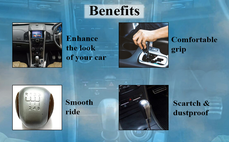 Gopinath Autolink Metal Car Manual Gear Shift Shifter Knob Lever