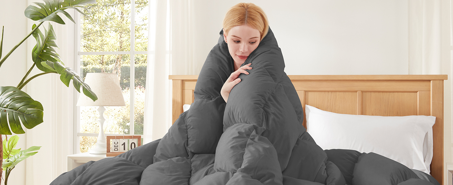 Cosybay King Size Ultra Fluffy Feather Down Comforter - All Season Luxury Bedding for Adults
| Cosybay 100% Cotton K 45a31f93 8d95 4557 Bad8 E2c720cb9b4e. CR0,0,1464,600 PT0 SX1464 V1