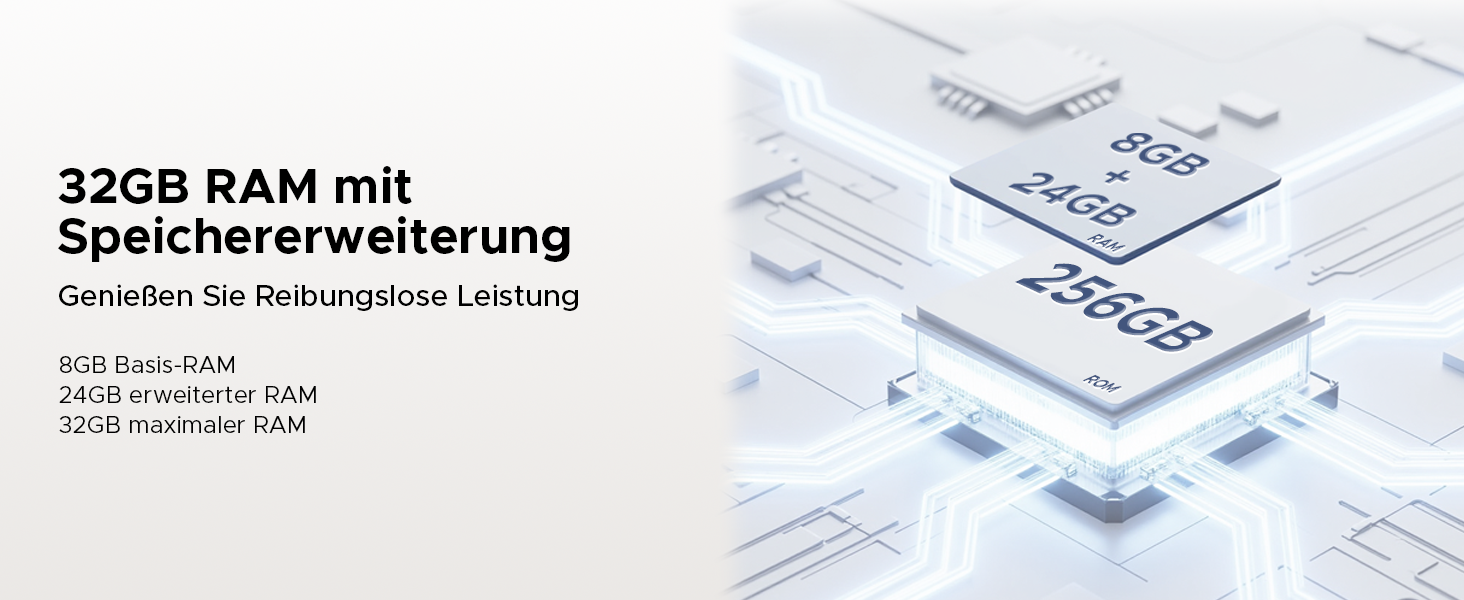 DOOGEE Tab E3 Pro Android 15 Tablet 13 Zoll FHD+ Helio G100 Octa-Core ...