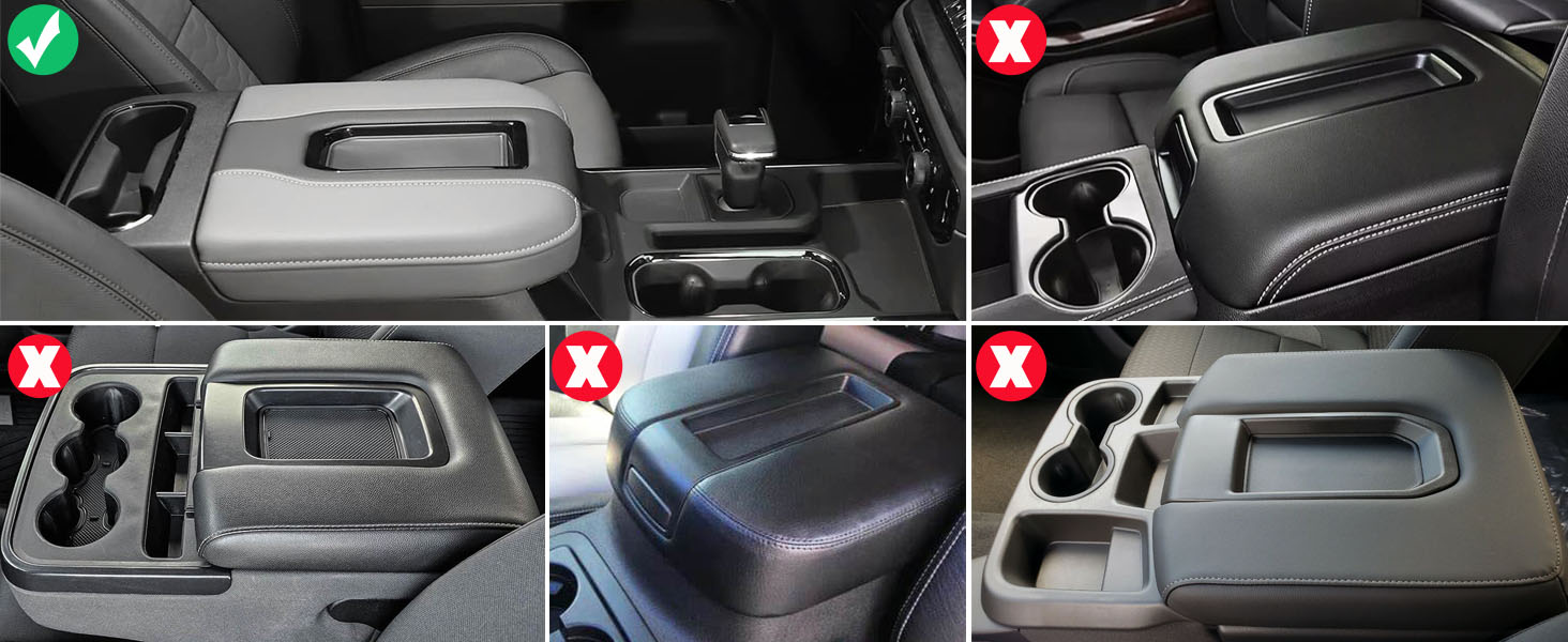 Zxiaochun Center Console Cover for 20192024 Chevy
