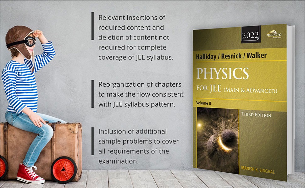 Buy Wiley's Halliday / Resnick / Walker Physics for JEE (Main