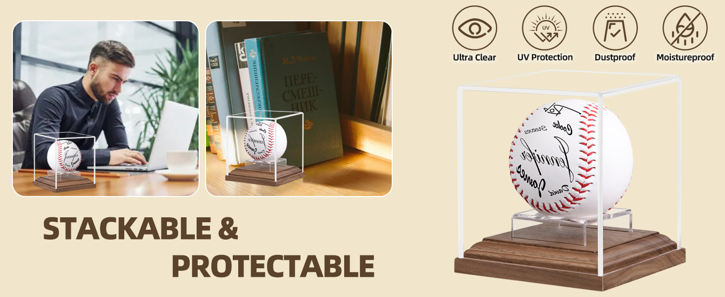 baseball display cases for balls