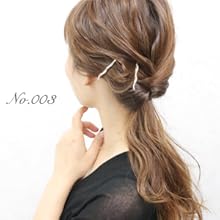 らーちゃん　THBT ゴールドクリスタルヘアピン2本セット らーちゃん THBT ゴールドクリスタルヘアピン2本セット