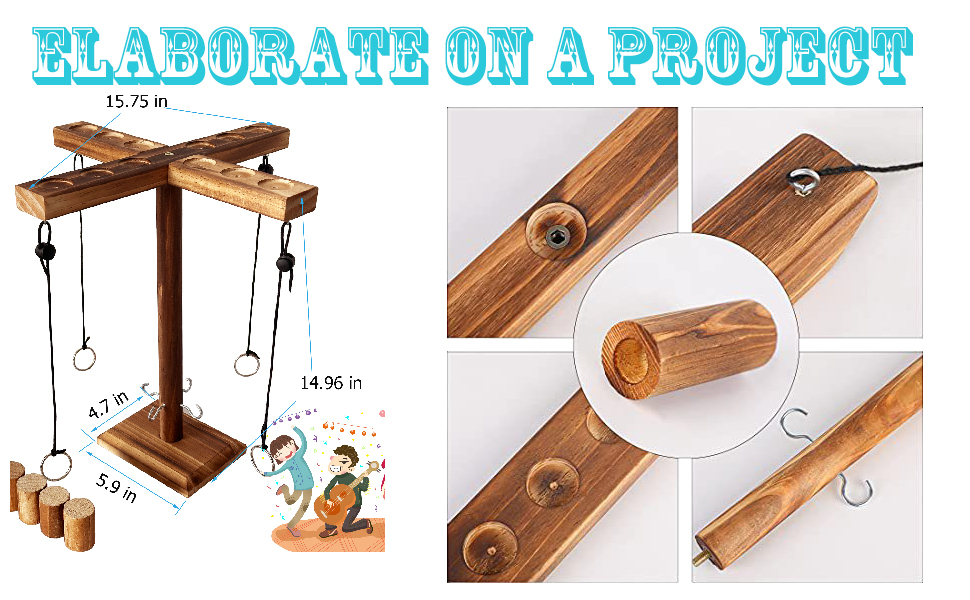 ExtraLarge Ring Toss Game for Adults,Ring Toss,Ring Toss