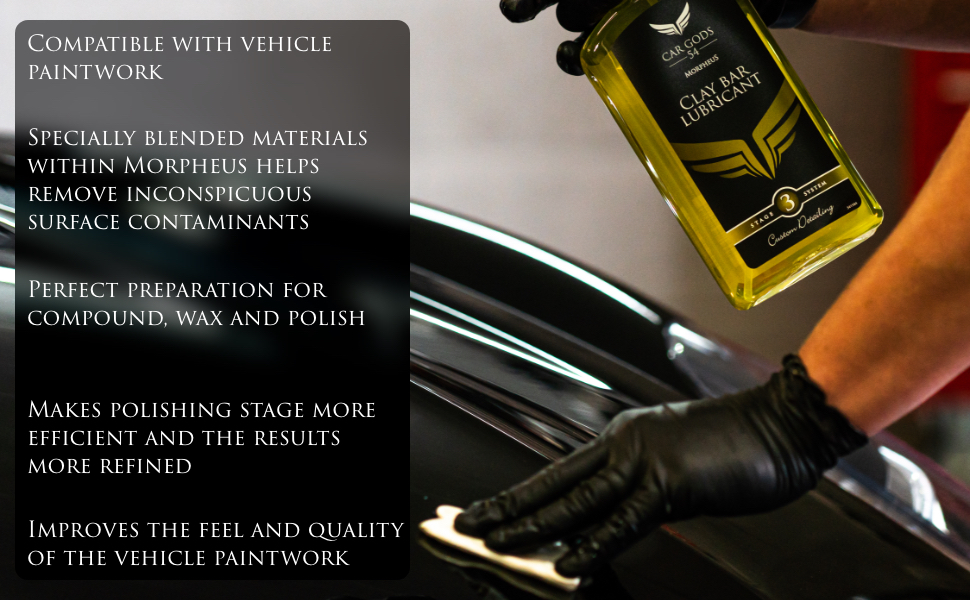 Car Gods Clay Bar & Lubricant Spray Complete Detailing