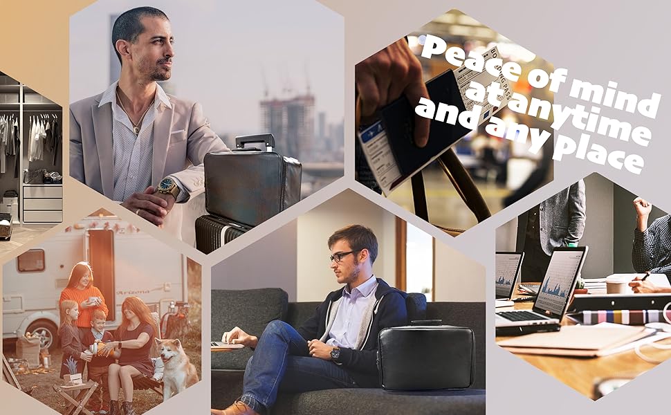 Fireproof File Organizer Bag A+4