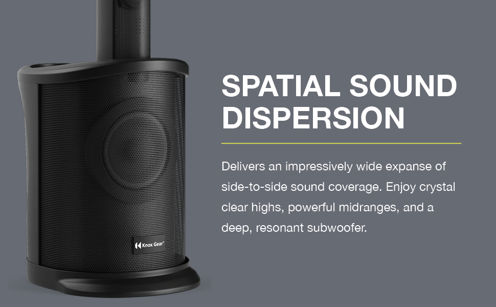 Knox Gear Line Array Speaker System Refurbished, 6.5