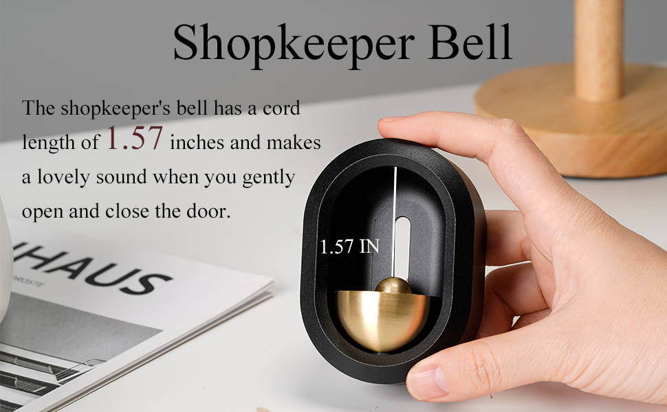 Shopkeepers Bell for Door Opening, Door Chime for Business