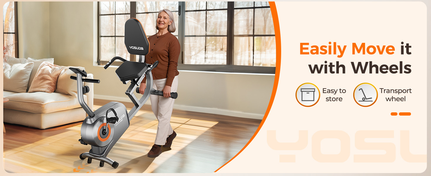 Easily Move it with Wheels