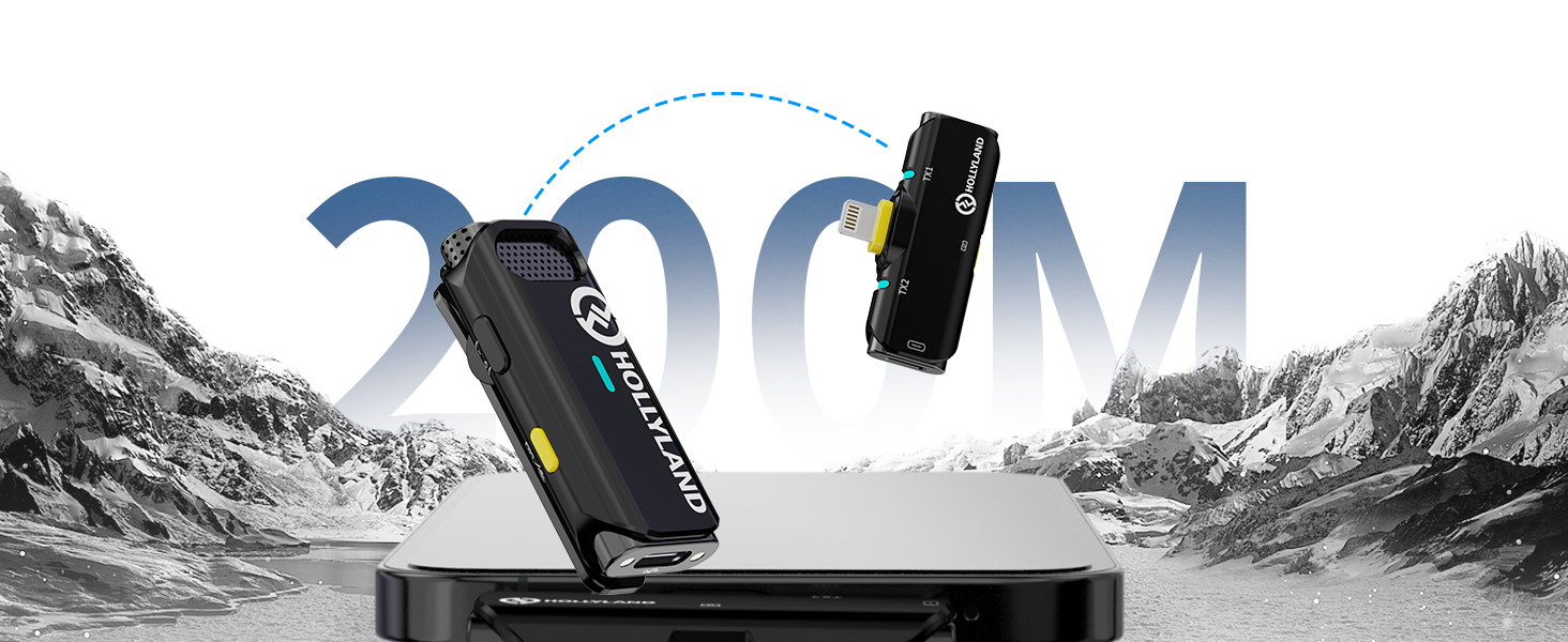 wireless lavalier microphone for iphone