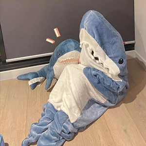 Shark Wearable Blanket, Sleeping Bag, Shark Wearable Sleeping Bag, Shark Blanket