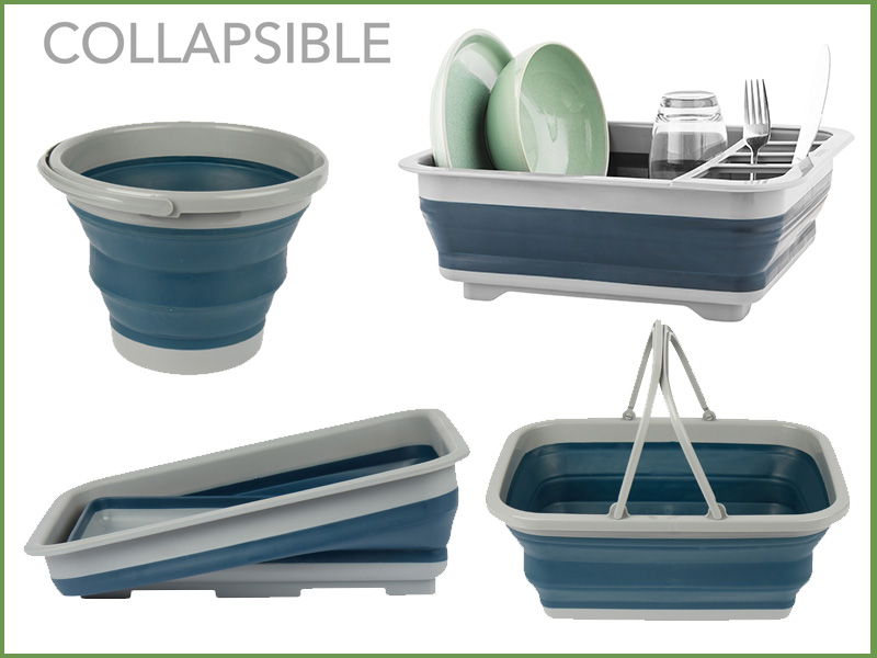 Beldray LA028541FEU7 10L Collapsible Bucket Easily Foldable, Space