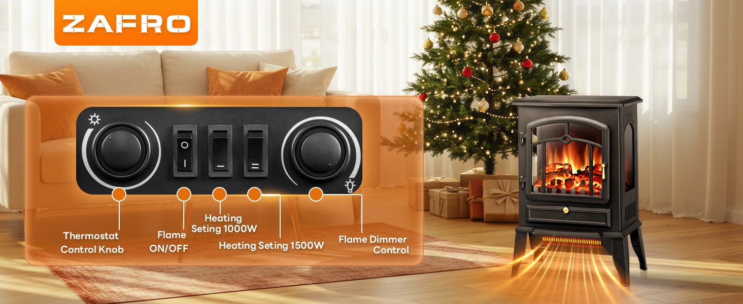 The exquisite fireplace is placed in the living room.