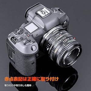 Amazon | K&F CONCEPT マウントアダプター MINOLTA対応 MD