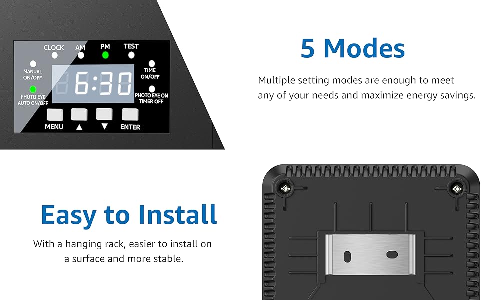 SUNVIE 200W Landscape Lighting Transformer Outdoor Low Voltage