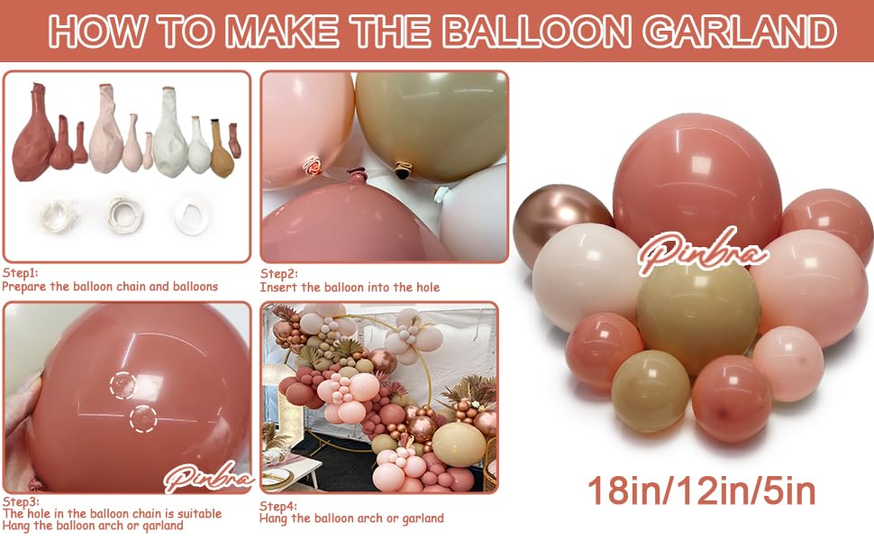 dusty rose pink balloon