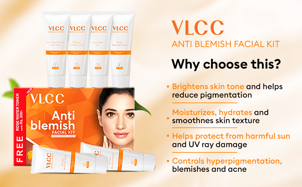 VLCC Anti Blemish Facial Kit - 2