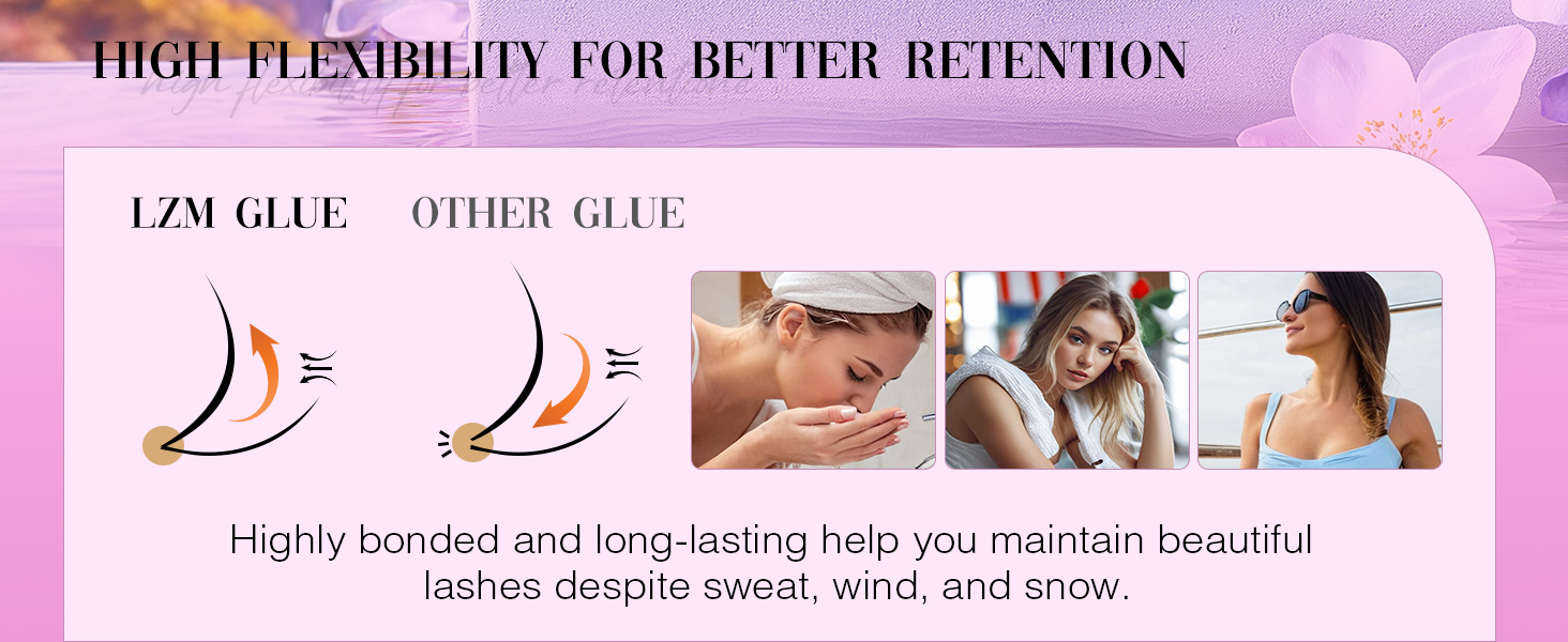 sensitive lash extension glue
