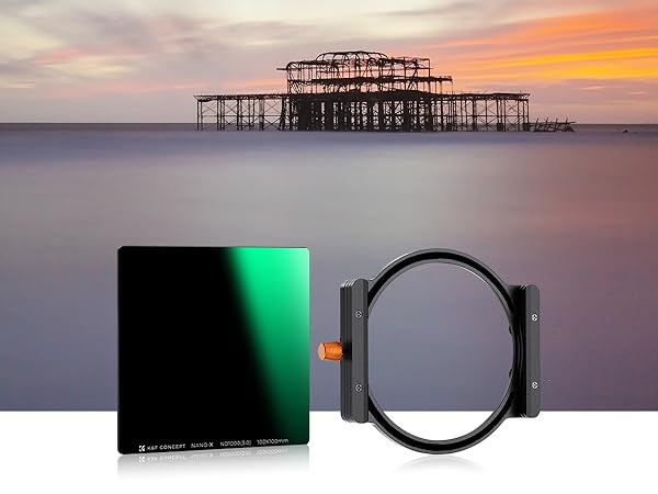 Amazon.co.jp: K&F CONCEPT 11枚セット ND1000フィルターセット