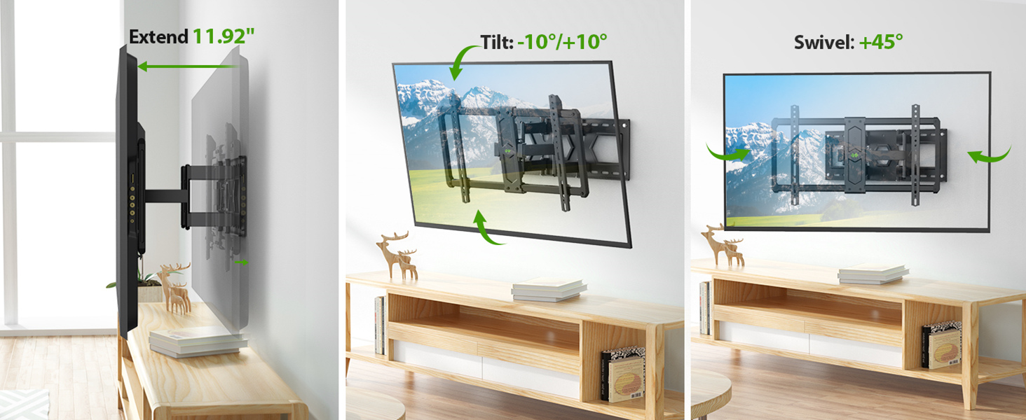 low profile tv mount