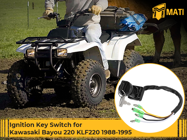 Amazon.com: M MATI Ignition Key Switch for Kawasaki Bayou