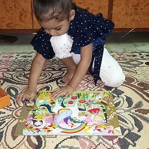 Enchanted World of Unicorn Jumbo Jigsaw puzzle