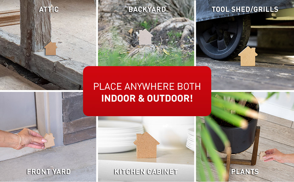 RIDDEX Home Free Rodent Repellent Keep Mice Away with