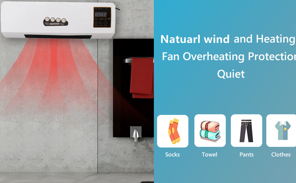 mini ac unit wall portable room with remote