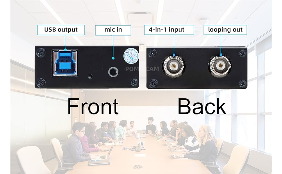 BNC to USB Capture Card USB3.0 Video and Audio Capture