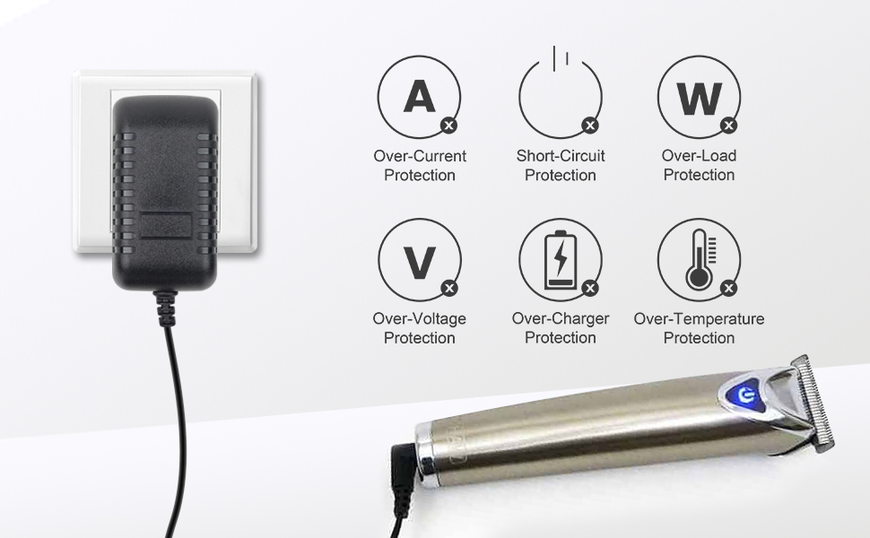 4V Charger for Wahl Trimmer 9888L 9818L 9854L 9918D WNT8 WNT9 5622