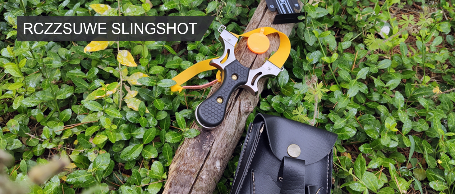 RCZZSUWE Slingshot, Hunting Sling Shot for Adults, Professional