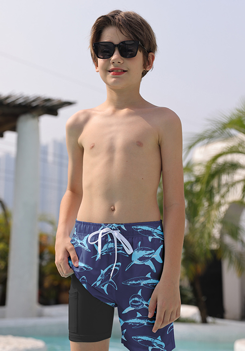 Sharks Bathing Suits Boys