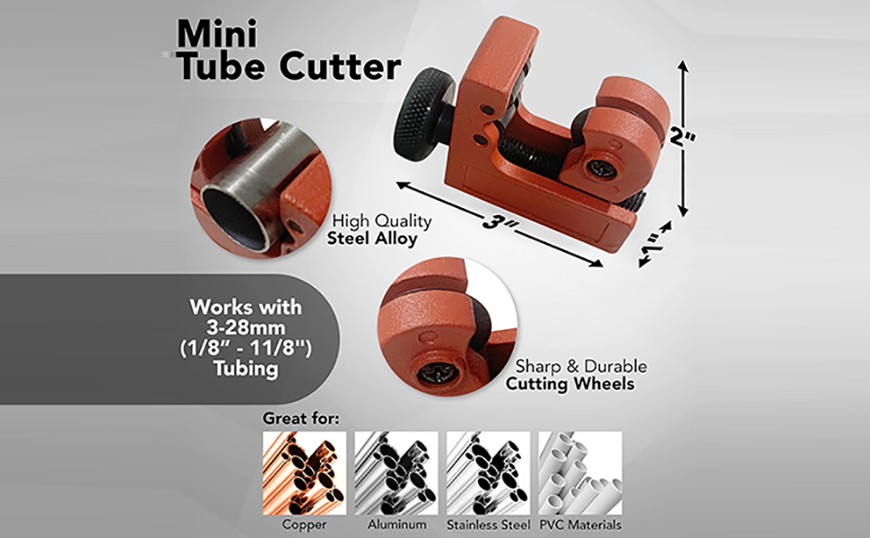 Yoxojv Pipe Cutter ToolPremium Close Quarters Tubing
