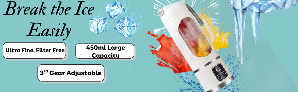 features of portable juicer blender