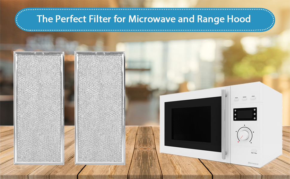 Microwave Grease Filter Compatible with Whirlpool and GE