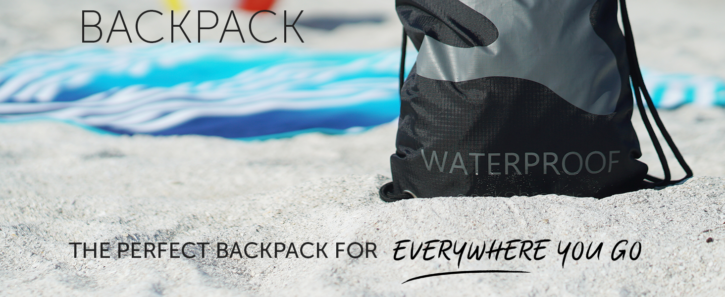 Geckobrands - Drawstring Backpack