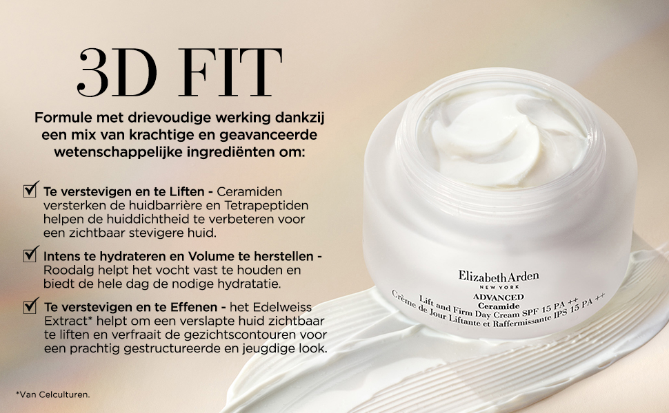 Elizabeth Arden ceramide lift and firm 3D FIT