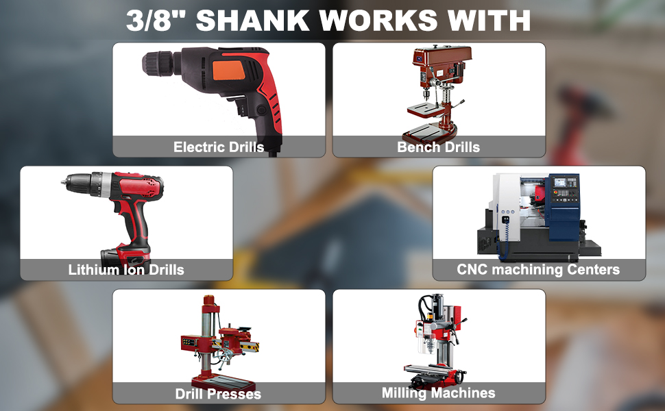SILATU Step Drill Bit Step Drill Bits for Metal, High Speed Steel